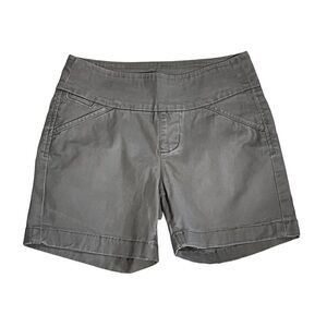 Jag Jeans Gracie Pull On Shorts Size 0 Gray